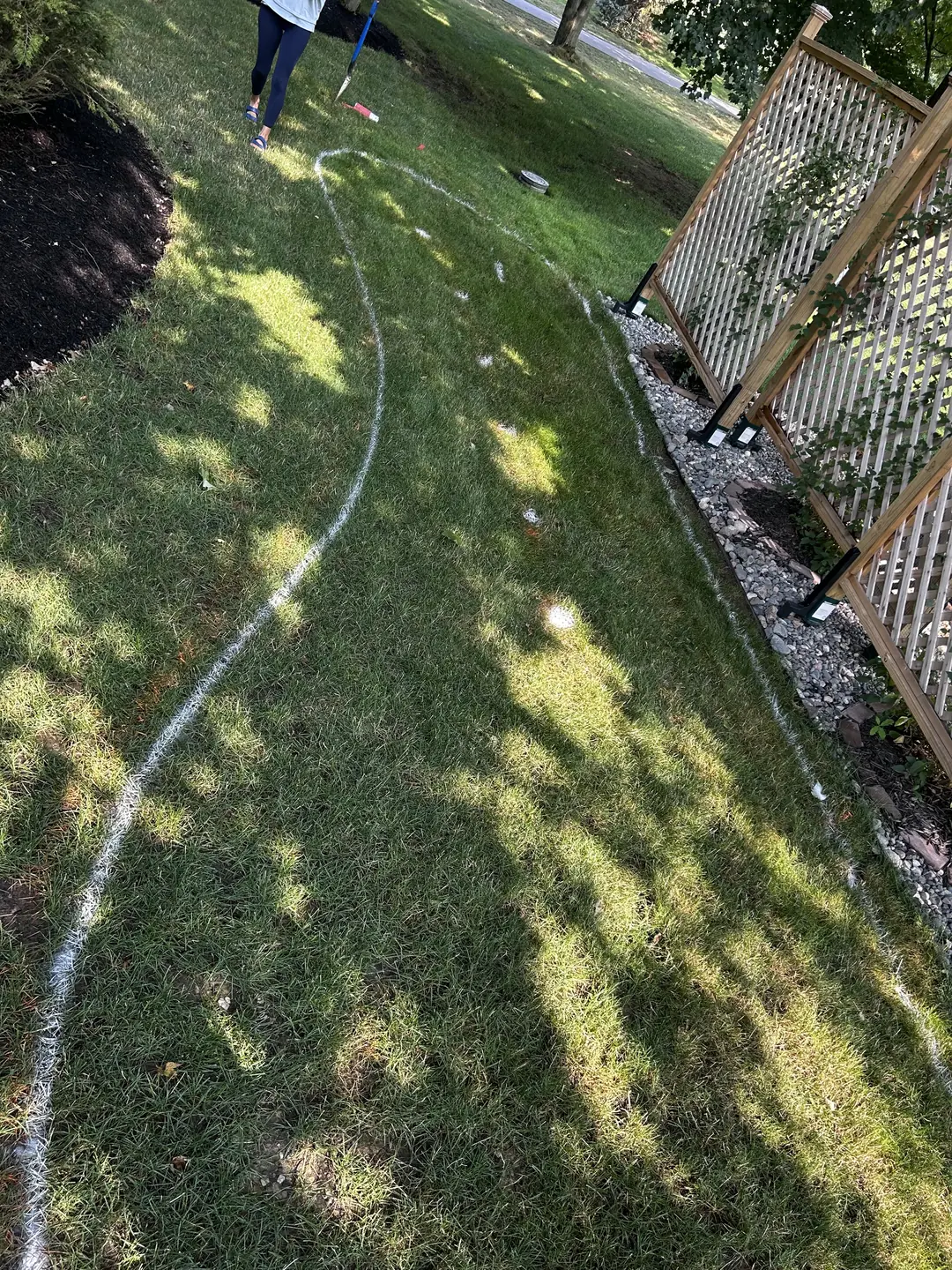 Waterfront landscape construction and project layout