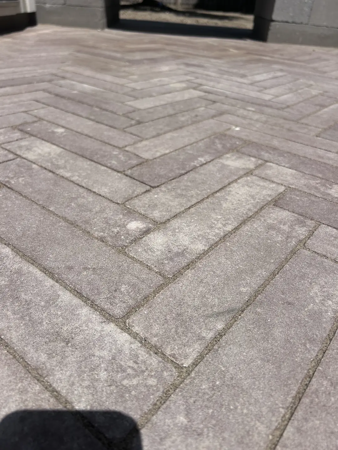 Paver patio and outdoor kitchen project
