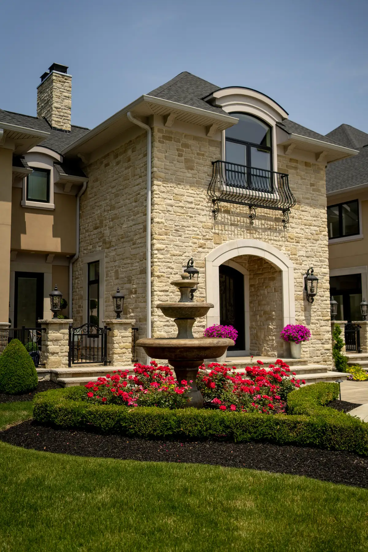 Professional landscape design project