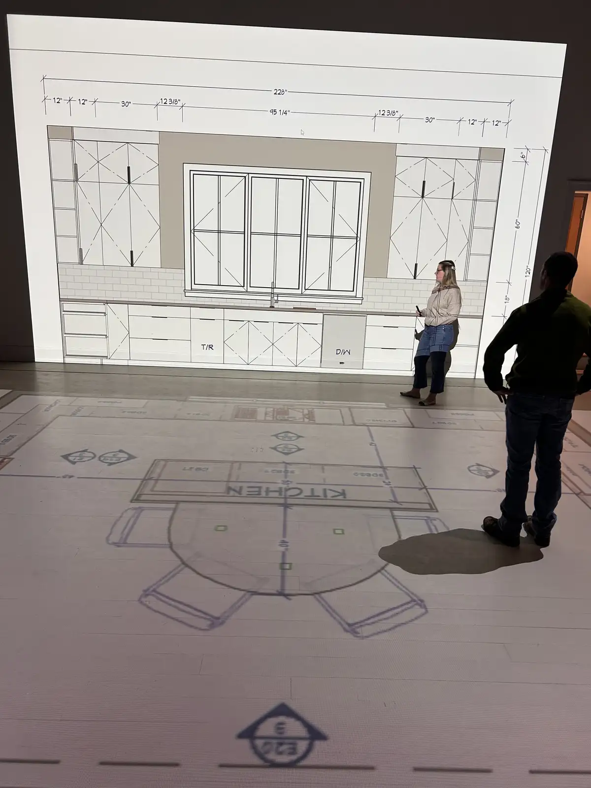 Immersive landscape design visualization and planning session